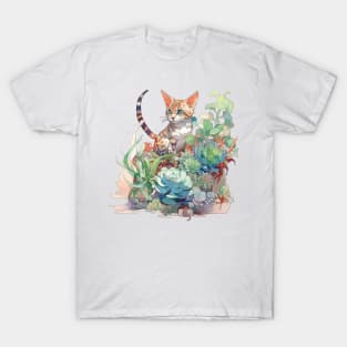 Cute Bengal cat T-Shirt